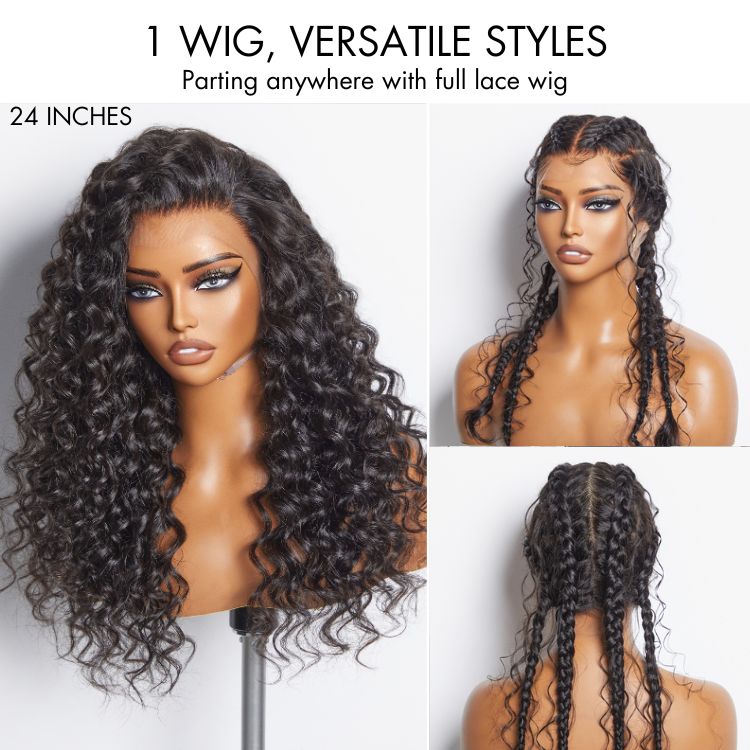 PreMax HD Lace Water Wave Wig