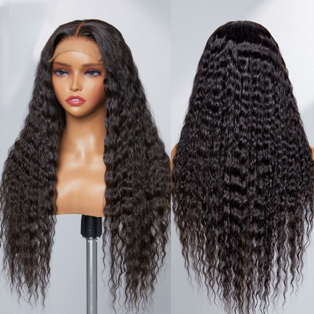 Boho Chic Human Hair Lace Wig 5x5 Closure