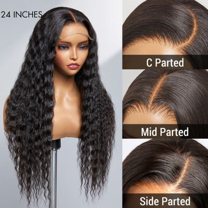 Boho Chic Human Hair Lace Wig 5x5 Closure