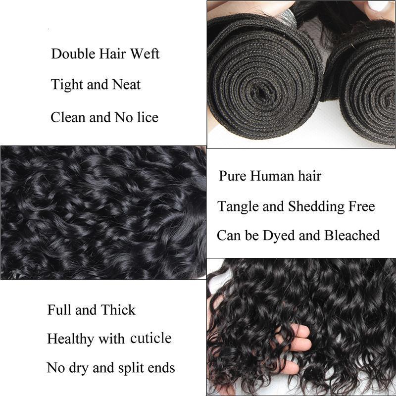 Indian Virgin Water Wave Hair